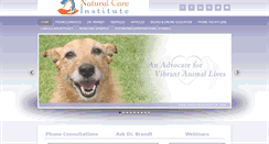 Desktop Screenshot of nancybrandtdvm.com